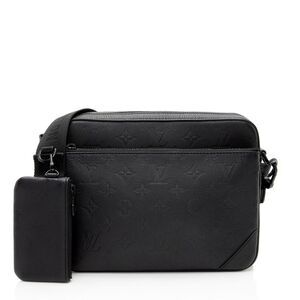 Louis Vuitton Monogram Shadow Calfskin Trio Messenger